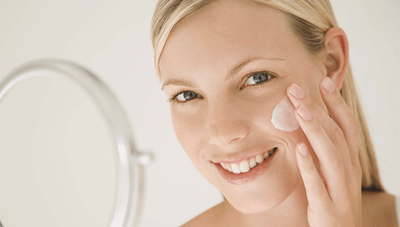Use a cream to rejuvenate the skin