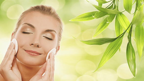 rejuvenation of the skin with lotion